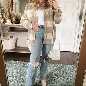 Abercrombie Cozy Shirt Jacket, size xs